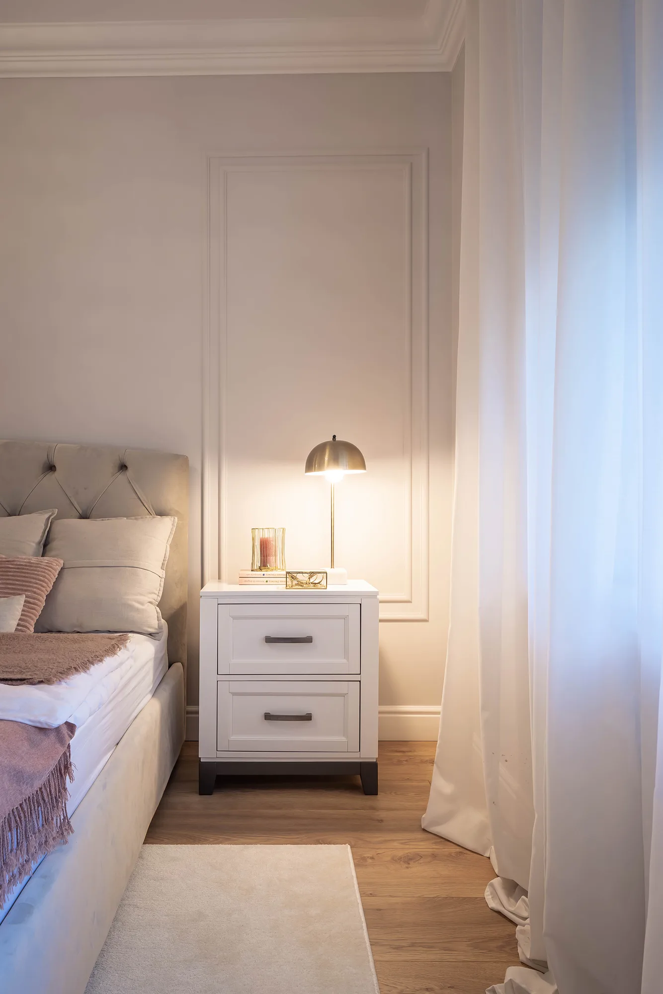 Amenajare interioara rezidentiala — APARTAMENT ELEGANT CU ACCENTE MODERNE, stil contemporan cu influente clasice, Timisoara. Imagine 11 din 14