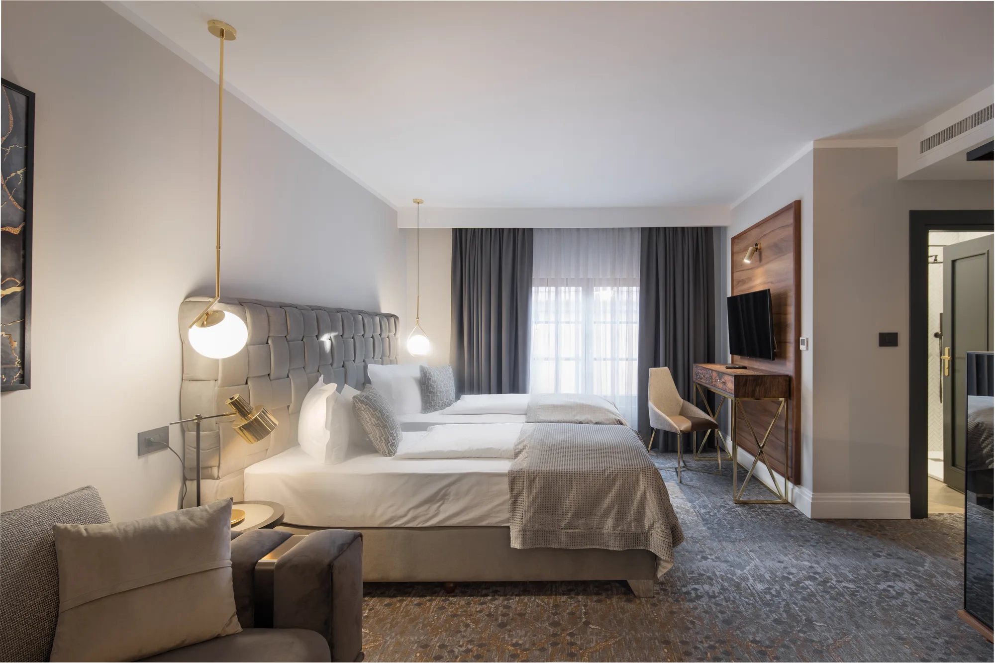 Amenajare interioara comerciala — DONNA ANA BOUTIQUE HOTEL, stil contemporan cu accente glam, Timisoara. Imagine 18 din 19