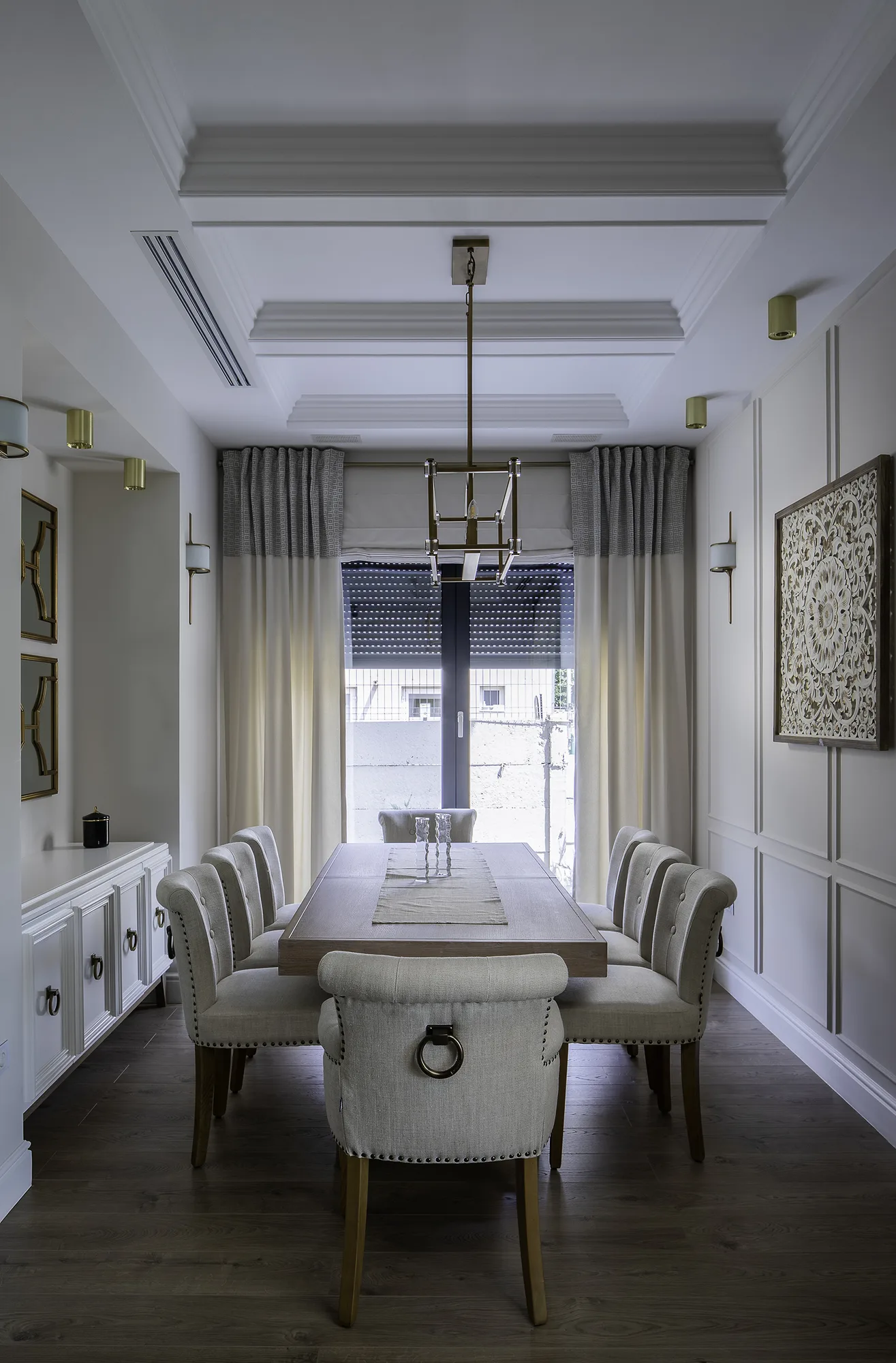 Amenajare interioara rezidentiala — Vila contemporana cozy, stil contemporan, Timisoara. Imagine 3 din 11