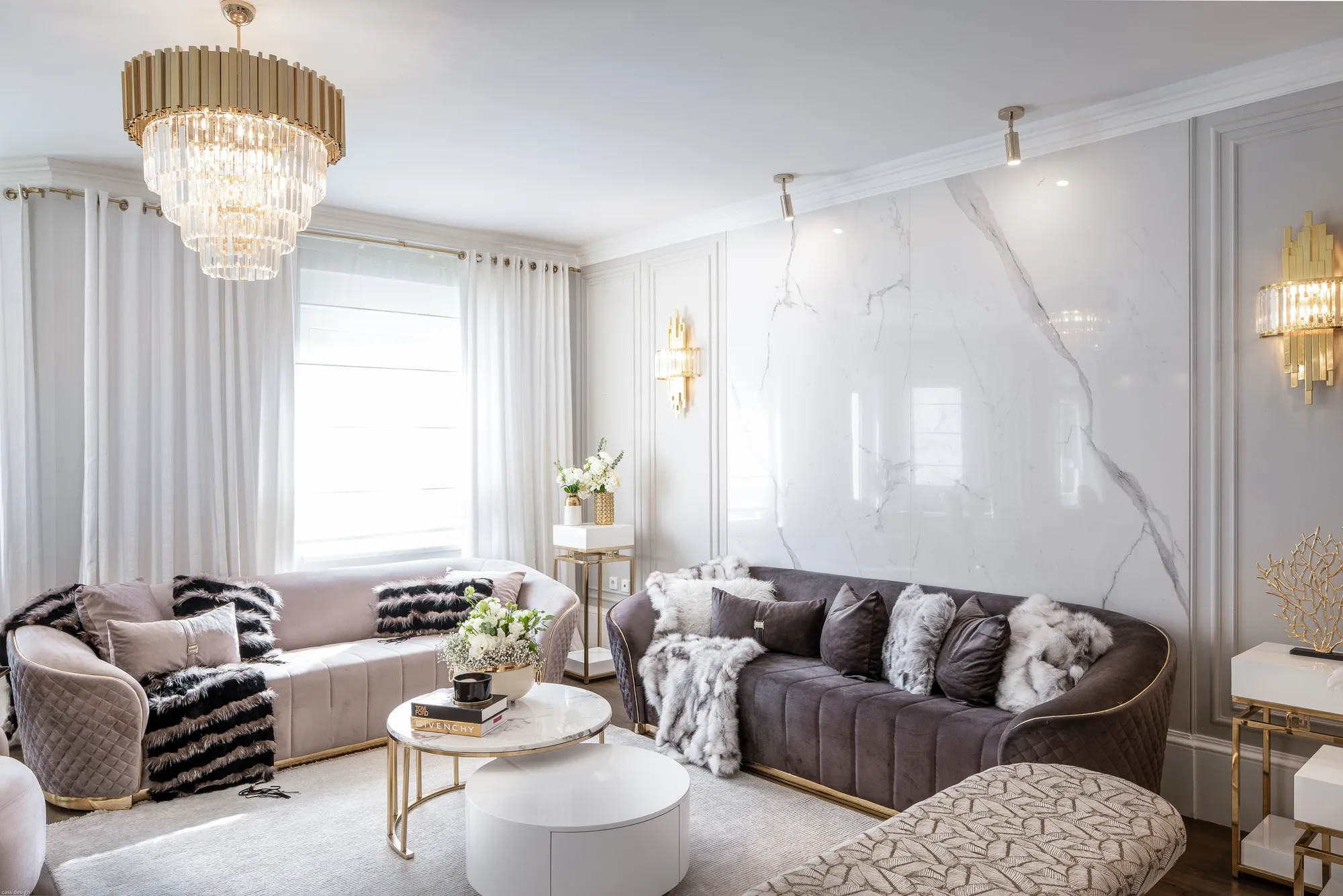 Amenajare interioara rezidentiala — VILA STIL GLAM, stil glam, Timisoara. Imagine 9 din 13
