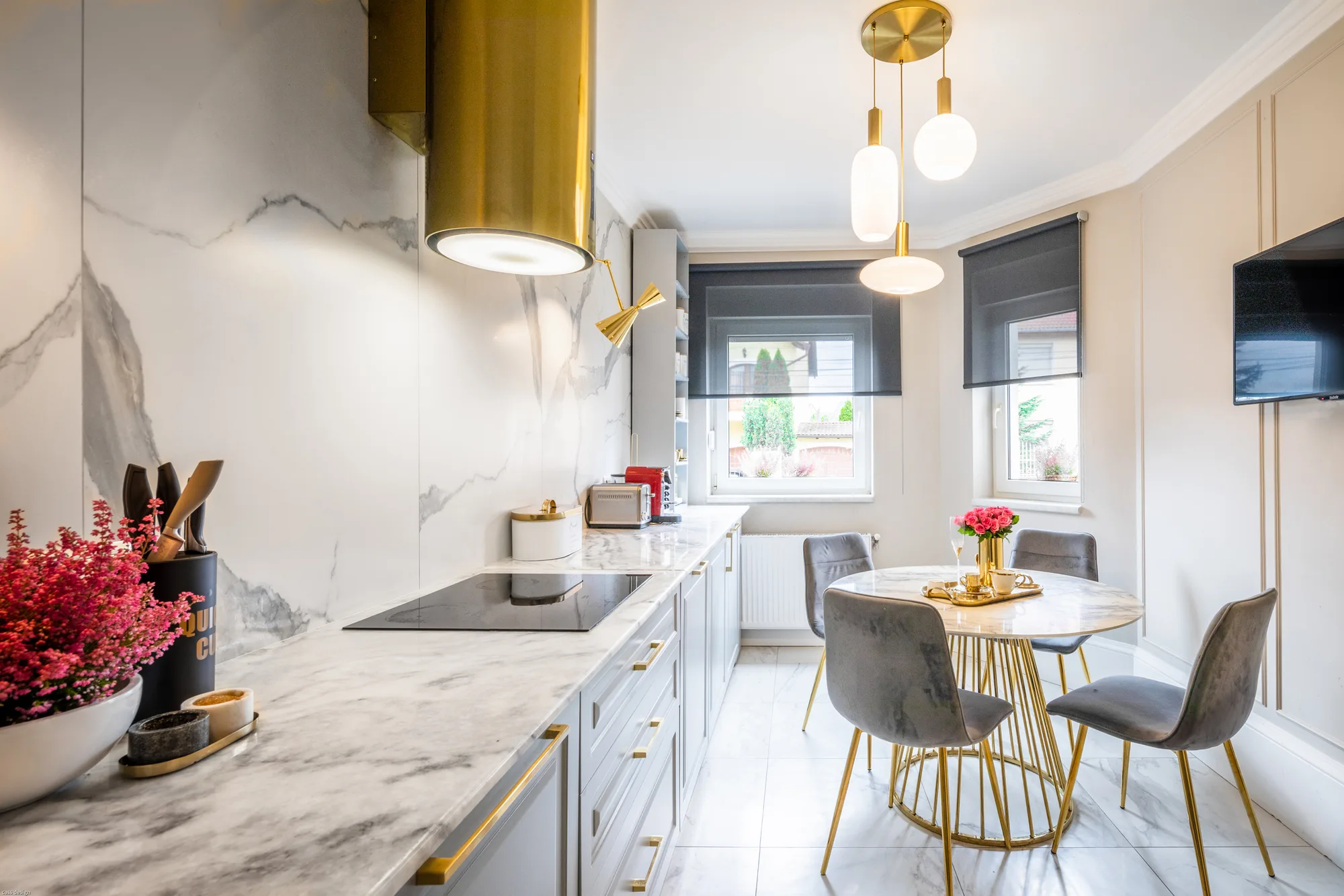 Amenajare interioara rezidentiala — VILA STIL GLAM, stil glam, Timisoara. Imagine 12 din 13