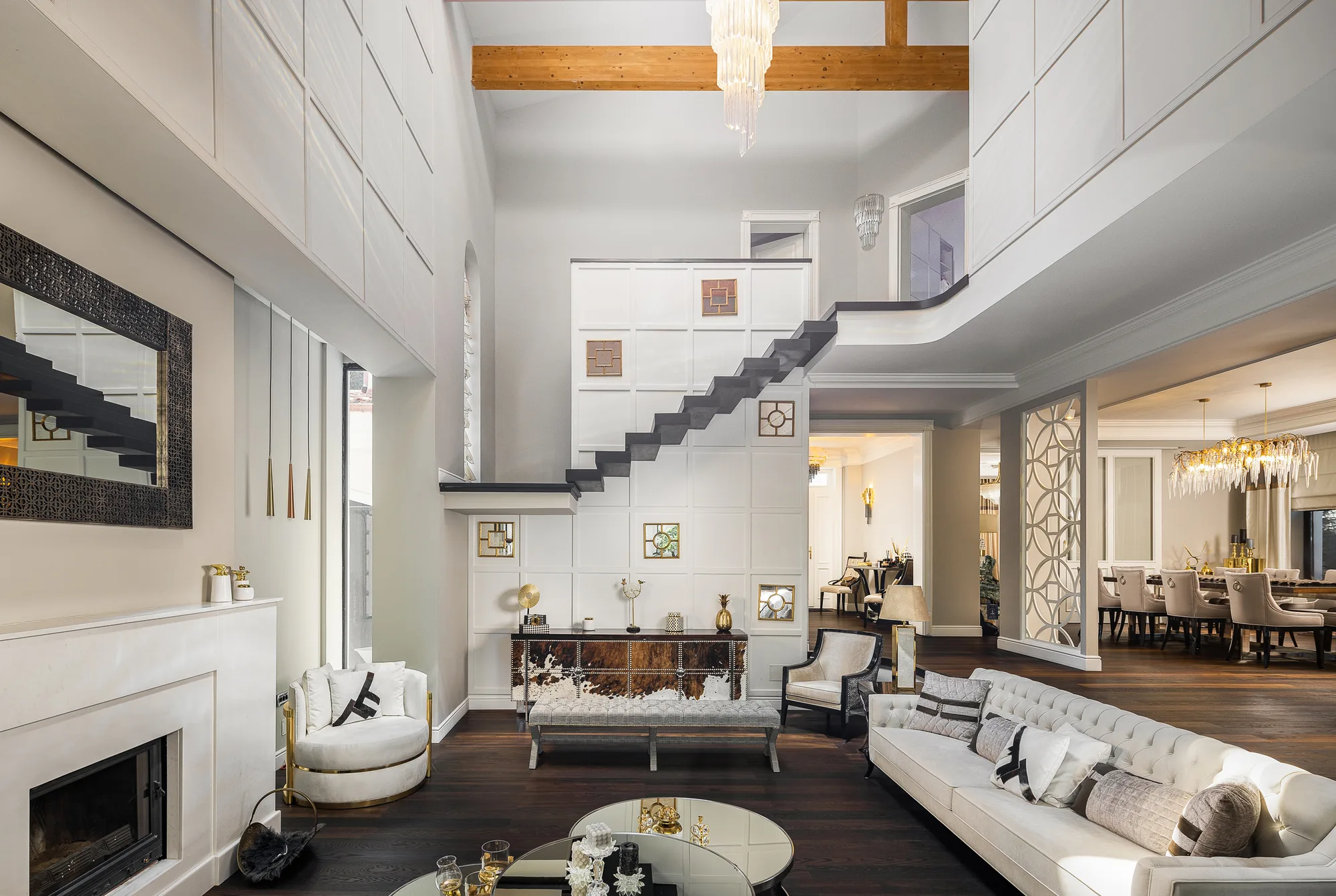 Amenajare interioara rezidentiala — VILA GLAM CONTEMPORAN, stil contemporan, Timisoara. Imagine 1 din 6