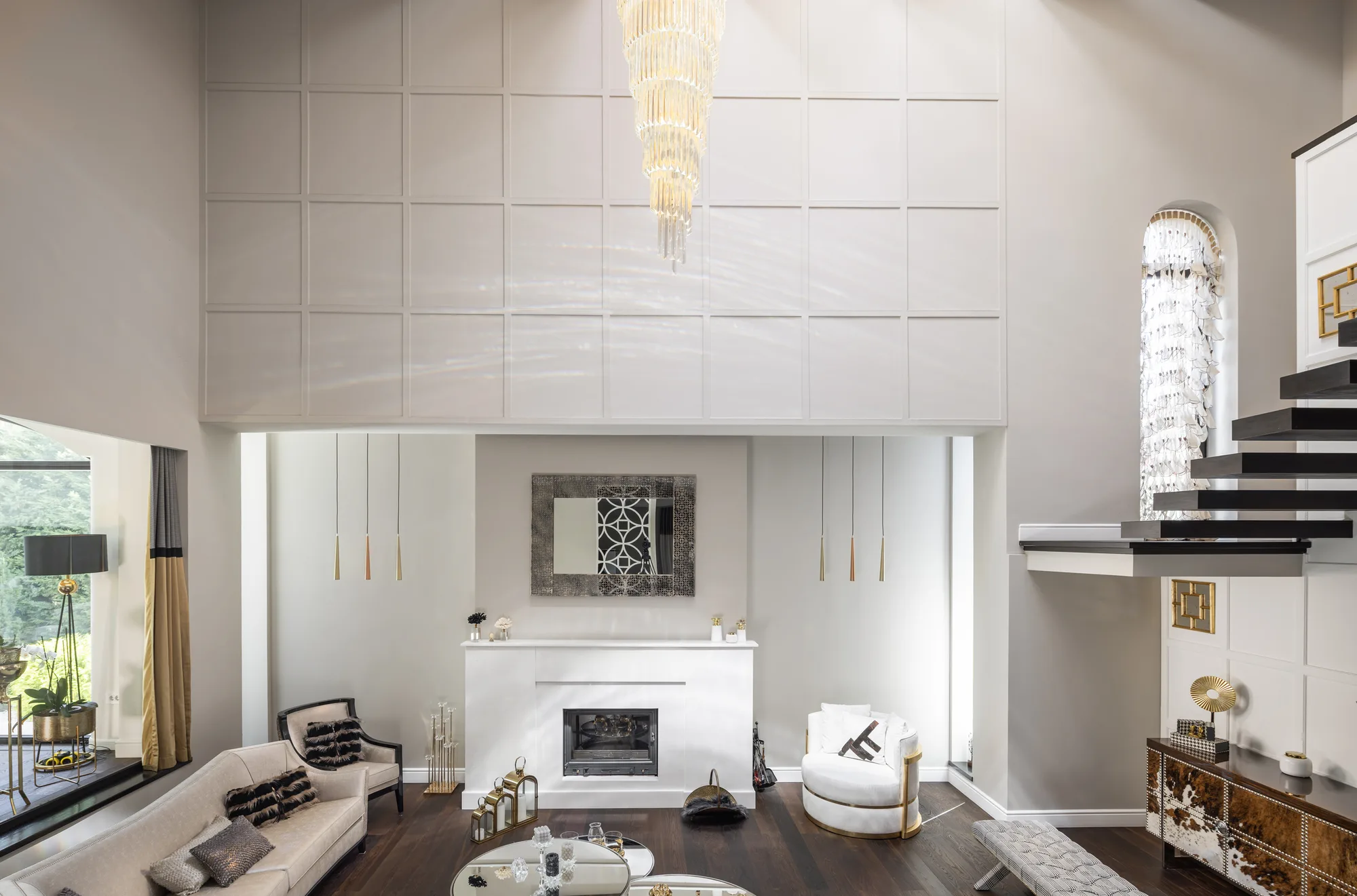 Amenajare interioara rezidentiala — VILA GLAM CONTEMPORAN, stil contemporan, Timisoara. Imagine 3 din 6