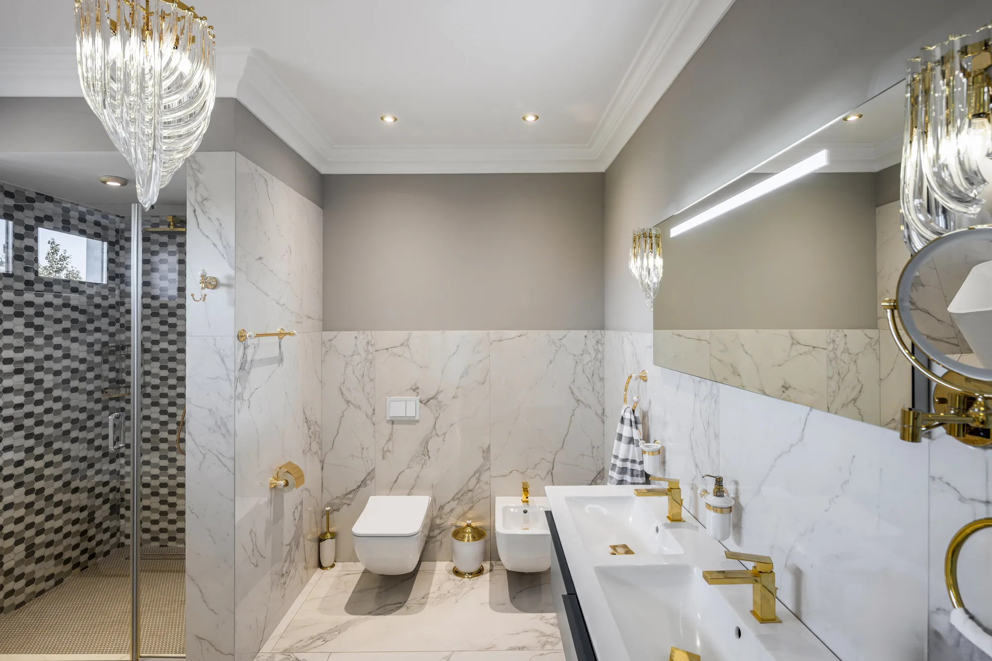 Amenajare interioara rezidentiala — VILA GLAM CONTEMPORAN, stil contemporan, Timisoara. Imagine 5 din 6
