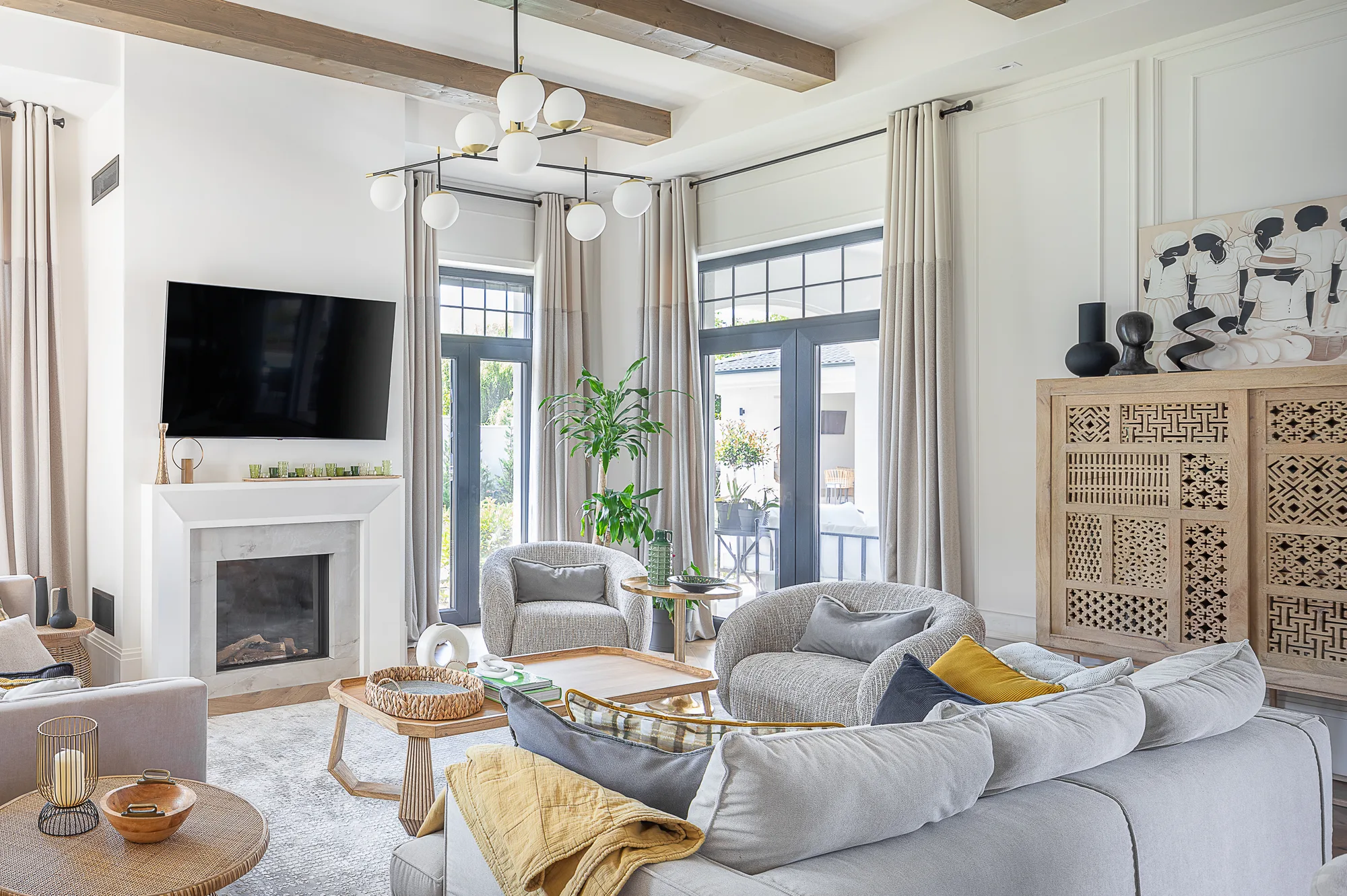 Amenajare interioara rezidentiala — VILA IN STIL FARMHOUSE CONTEMPORAN, stil farmhouse contemporan, Dumbravita. Imagine 10 din 22