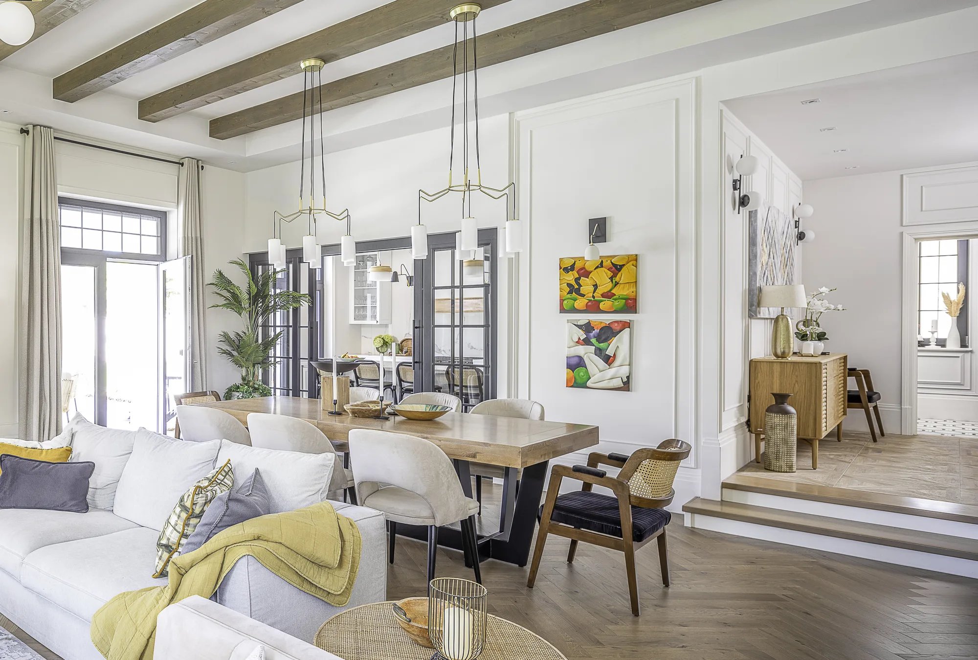 Amenajare interioara rezidentiala — VILA IN STIL FARMHOUSE CONTEMPORAN, stil farmhouse contemporan, Dumbravita. Imagine 14 din 22