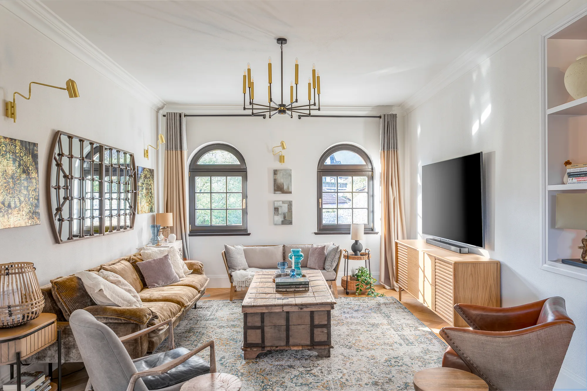 Amenajare interioara rezidentiala — VILA FARMHOUSE RUSTIC, stil farmhouse rustic, Baia de Arama, jud Mehedinti. Imagine 2 din 12