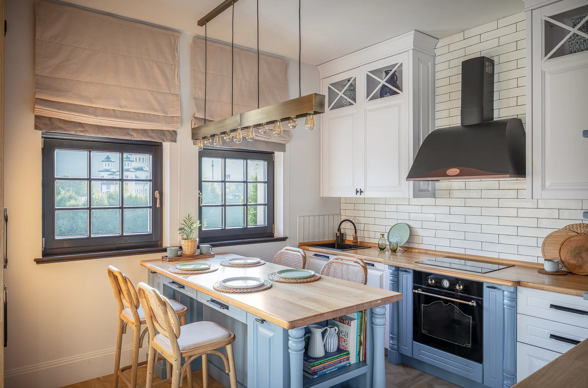 Amenajare interioara rezidentiala — VILA FARMHOUSE RUSTIC, stil farmhouse rustic, Baia de Arama, jud Mehedinti. Imagine 10 din 12