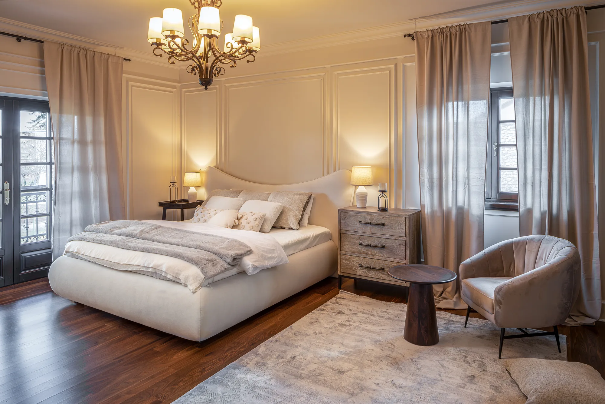 Amenajare interioara rezidentiala — VILA FARMHOUSE TRANZITIONAL, stil farmhouse, Timisoara. Imagine 4 din 9