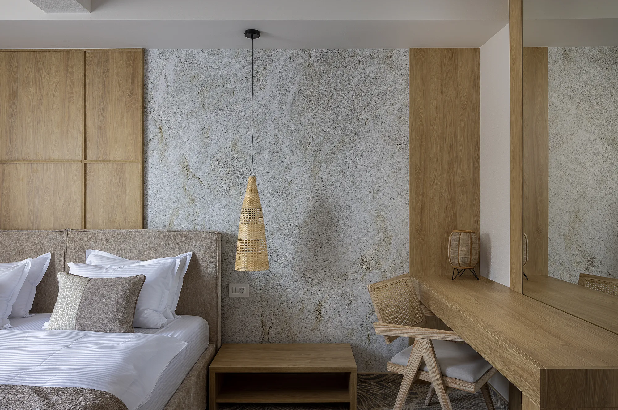 Amenajare interioara comerciala — HOTEL SERENITY, stil wabi sabi, Timisoara. Imagine 1 din 17