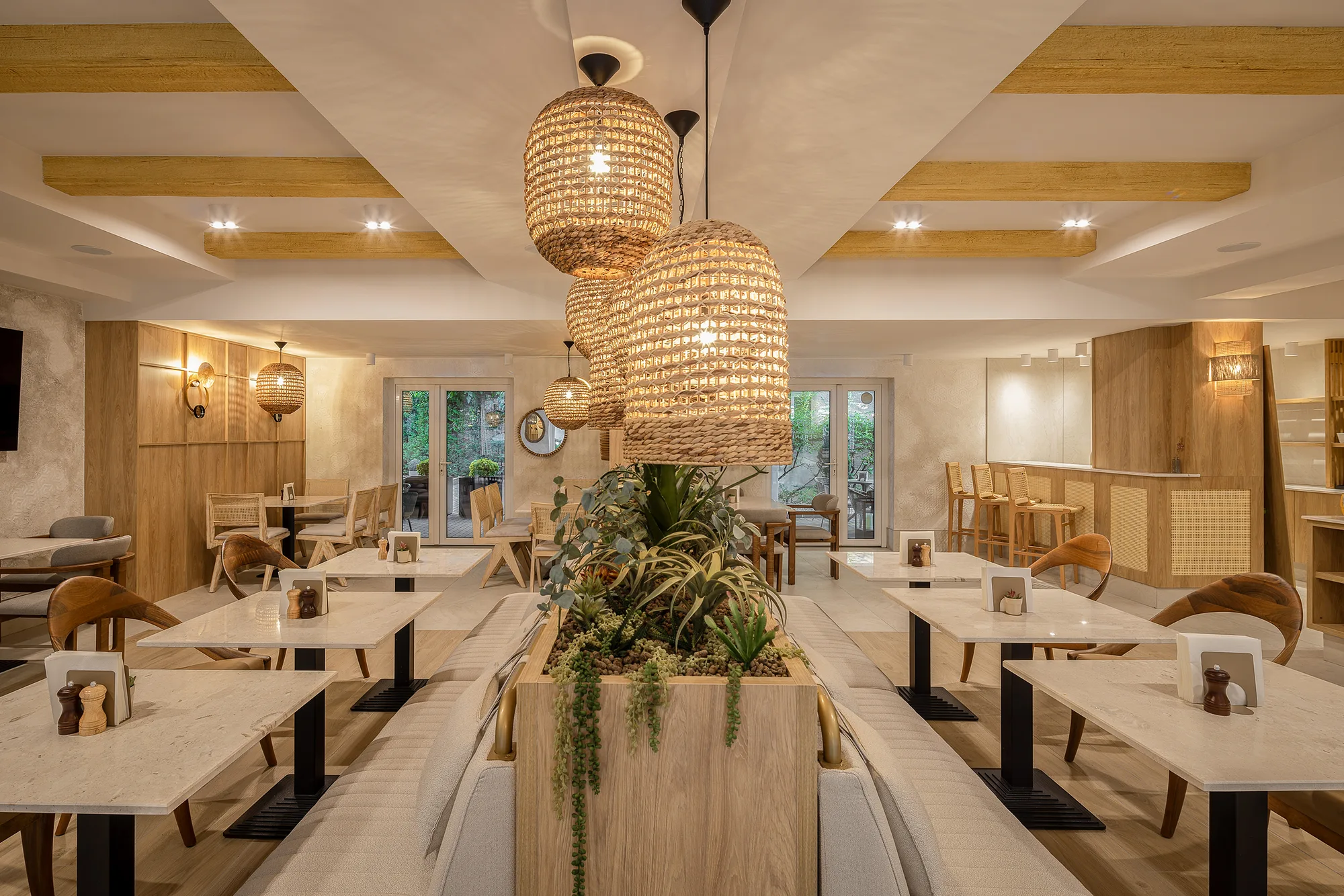 Amenajare interioara comerciala — HOTEL SERENITY, stil wabi sabi, Timisoara. Imagine 9 din 17
