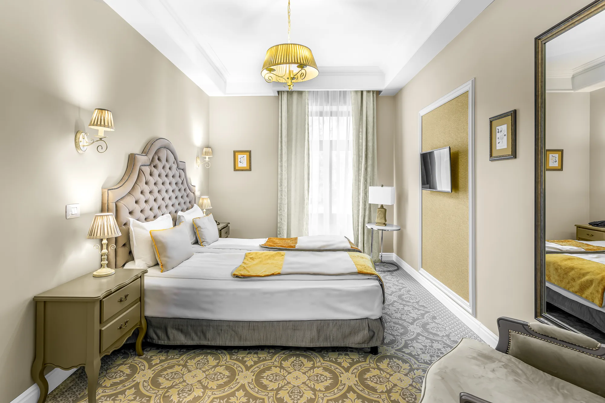 Amenajare interioara comerciala — HOTEL VERSAY, stil clasic, Baile Herculane. Imagine 10 din 16