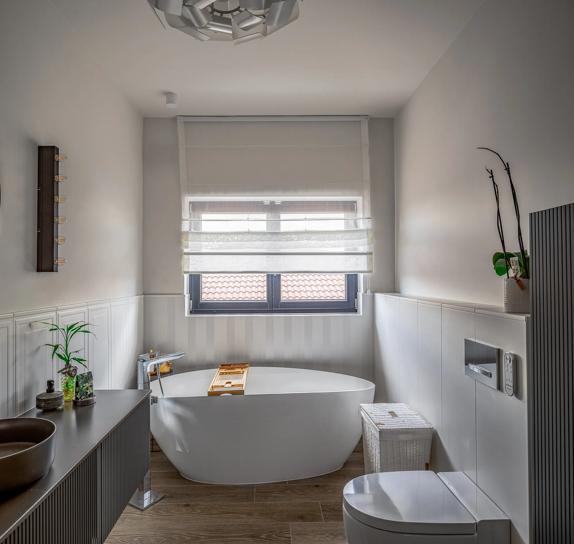Amenajare interioara rezidentiala — VILA MODERNA CU INFLUENTE SCANDINAVE, stil modern, Timisoara. Imagine 15 din 15