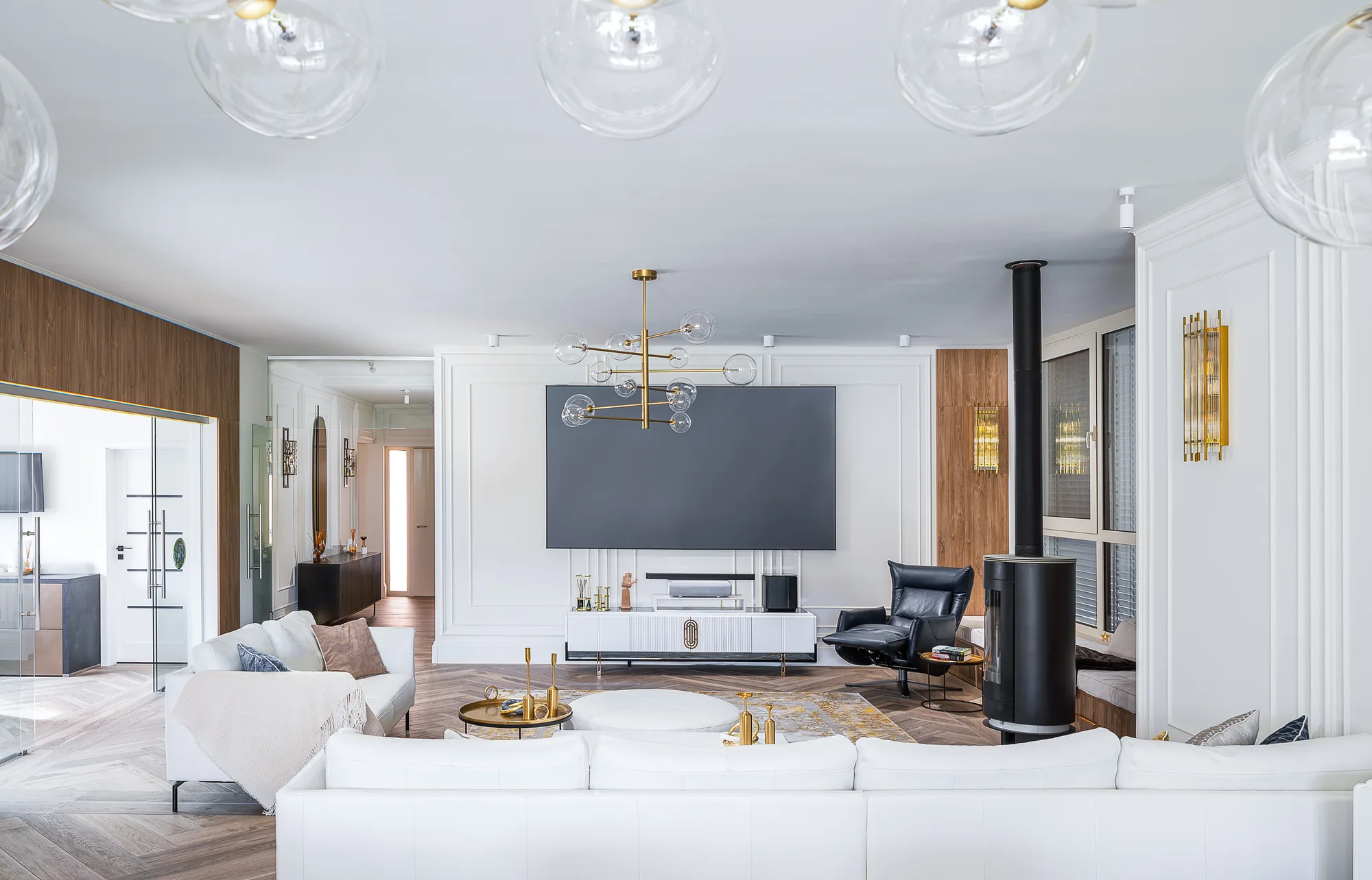 Amenajare interioara rezidentiala — VILA MINIMALISTA, stil modern, Timisoara. Imagine 2 din 7