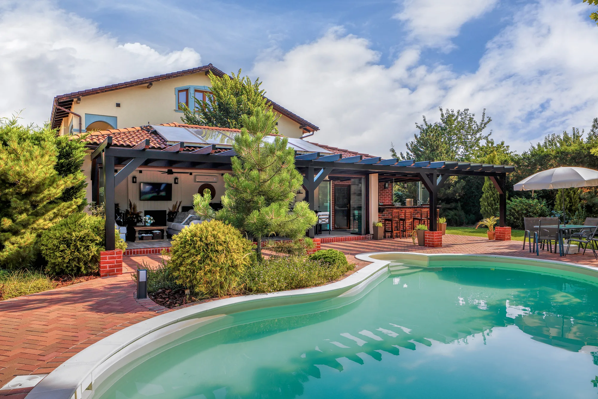 Amenajare exterioara — GRADINA CU ACCENTE RUSTICE, stil italian, Timisoara. Imagine 15 din 15