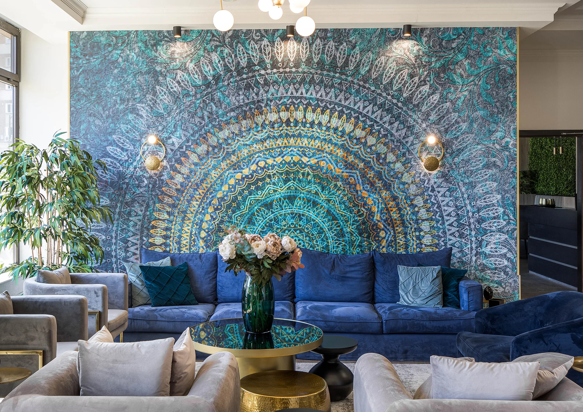Amenajare interioara comerciala — ROGGE HOTEL, stil luxury, Resita. Imagine 1 din 9